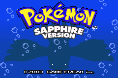 口袋妖怪蓝宝石 Pokemon - Sapphire Version(US)(Nintendo)(128Mb)
