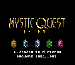 Mystic Quest Legend (France)