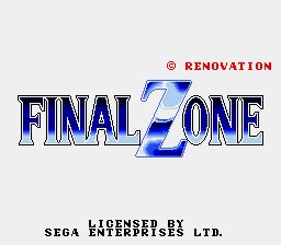 FZ Senki Axis ~ Final Zone (Japan, USA)