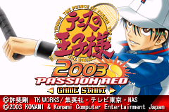 网球王子2003-火红版 Tennis no Ouji-sama 2003 - Passion Red(JP)(Konami)(128Mb)