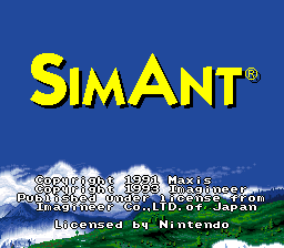 SimAnt - The Electronic Ant Colony (USA)