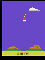 Snoopy and the Red Baron (1983) (Atari)