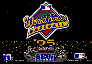 World Series Baseball '95 (USA) (Beta) (1995-02-02)