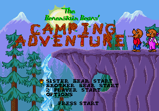Berenstain Bears' Camping Adventure, The (USA) (Beta) (1994-08-02)