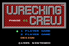 任天堂FC珍藏游戏系列第14辑-拆屋工 Famicom Mini Vol. 14 - Wrecking Crew(JP)(Nintendo)(32Mb)