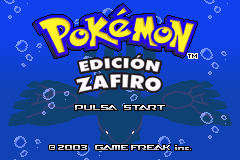 口袋妖怪-蓝宝石 Pokemon - Edicion Zafiro(ES)(Nintendo)(128Mb)