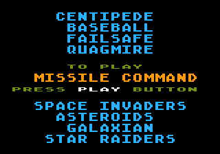 5200 Menu (USA) (Proto)