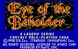 Eye of the Beholder (USA) (Proto)