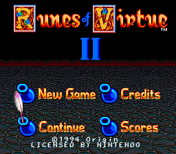 Ultima - Runes of Virtue II (USA)