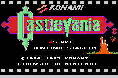 任天堂FC珍藏游戏系列第29辑 Classic NES Series - Castlevania(UE)(Nintendo)(32Mb)