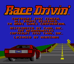 Race Drivin' (USA) (Beta)
