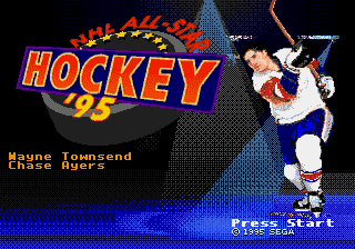 NHL All-Star Hockey 95 (USA) (Beta) (1994-11-23)