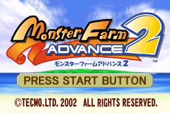 怪兽农场A 2 Monster Farm Advance 2(JP)(Tecmo)(64Mb)