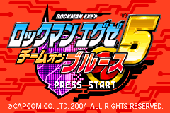 洛克人战斗网络EXE 5-普洛特曼之队 Rockman EXE 5 - Team of Blues(JP)(Capcom)(64Mb)