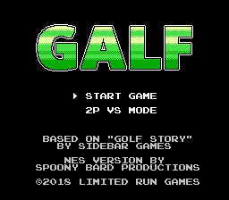 Galf (World) (Aftermarket)
