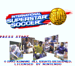 International Superstar Soccer Deluxe (Europe) (Beta)