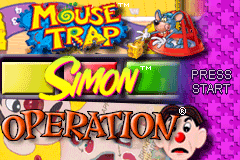 游戏三合一 Mouse Trap - Simon - Operation(US)(Destination Software)(32Mb)