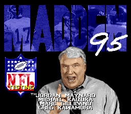Madden NFL 95 (Europe)