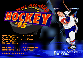 NHL All-Star Hockey 95 (USA) (Beta) (1994-11-09)
