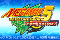 洛克人网络战斗5-卡奈尔之队 Megaman Battle Network 5 - Team Colonel(US)(Capcom)(64Mb)