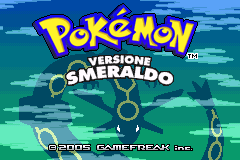 口袋妖怪-绿宝石 Pokemon - Versione Smeraldo(IT)(Nintendo)(128Mb)