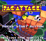 Pac-Attack (USA, Europe)