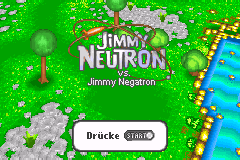 天才男孩吉米中子VS吉米负电子 Jimmy Neutron vs. Jimmy Negatron(DE)(THQ)(32Mb)