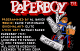 Paperboy (USA, Europe)