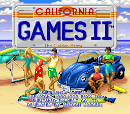 California Games II (Japan) (En,Ja)