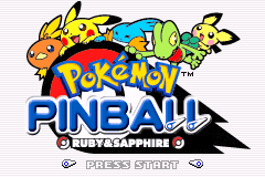 口袋妖怪弹珠台 Pokemon Pinball - Ruby & Sapphire(EU)(M5)(Nintendo)(128Mb)