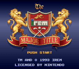 Major Title (Europe)