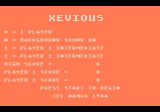 Xevious (USA) (Proto)