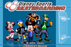迪斯尼全明星运动系列-滑板 Disney Sports - Skateboarding(US)(Konami)(128Mb)
