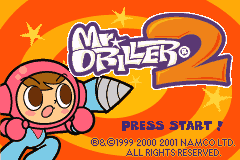 钻地小子2 Mr. Driller 2(US)(Namco)(32Mb)