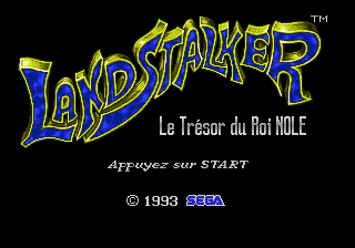 Landstalker - Le Tresor du Roi Nole (France)