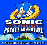 Sonic The Hedgehog - Pocket Adventure (World) (Beta) (1999-10-22)