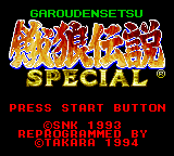 Garou Densetsu Special (Japan)