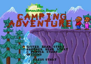 Berenstain Bears' Camping Adventure, The (USA) (Beta) (1994-08-08)