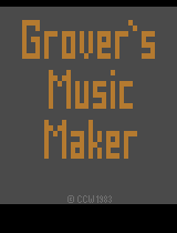 Grover's Music Maker (Atari) (Prototype) (PAL)