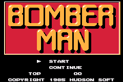 任天堂FC珍藏游戏系列第9辑-炸弹人 Famicom Mini Vol. 09 - Bomberman(JP)(Nintendo)(32Mb)