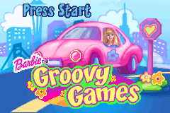 芭比娃娃-益智小游戏合集 Barbie Groovy Games(US)(Vivendi)(32Mb)