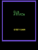 Elk Attack (1987) (Atari)