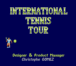 International Tennis Tour (Japan) (En)