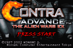 魂斗罗-异型战争EX Contra Advance - The Alien Wars EX(US)(Konami)(32Mb)