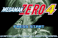 洛克人ZERO4 Megaman Zero 4(EU)(Capcom)(128Mb)