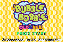 泡泡龙新版 & 旧版 Bubble Bobble - Old & New(EU)(M5)(Empire Interactive)(32Mb)