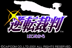 逆转裁判 v1.1 Gyakuten Saiban(JP)(Capcom)(64Mb)