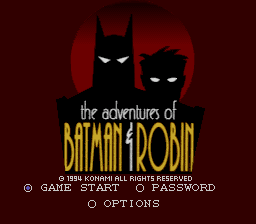 Adventures of Batman & Robin, The (Europe)