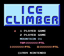 Ice Climber (USA, Europe, Korea)
