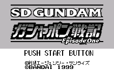 SD Gundam Gashapon Senki - Episode 1 (Japan) (16 MBit)